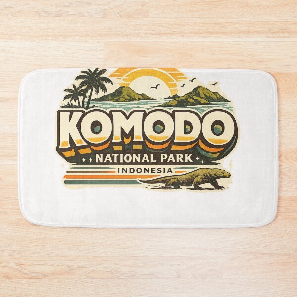 Item preview, Komodo National Park Indonesia Flores Sea Komodo Island Rinca Island designed and sold by Places On Earth.