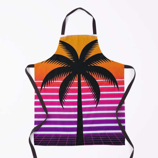 Item preview, vintage 80s retro sunset palm designed and sold by ArtivioShop.