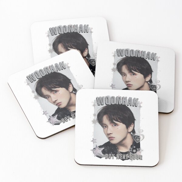 Item preview, BOY NEXT DOORr Woonhak Collage: Kpop Boy Group Collage illustration Vibes designed and sold by AJUNICE STUDIO.