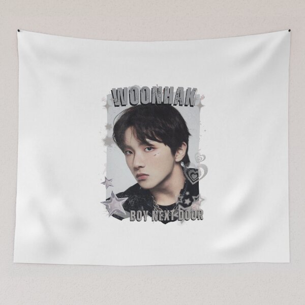 Item preview, BOY NEXT DOORr Woonhak Collage: Kpop Boy Group Collage illustration Vibes designed and sold by AJUNICE STUDIO.