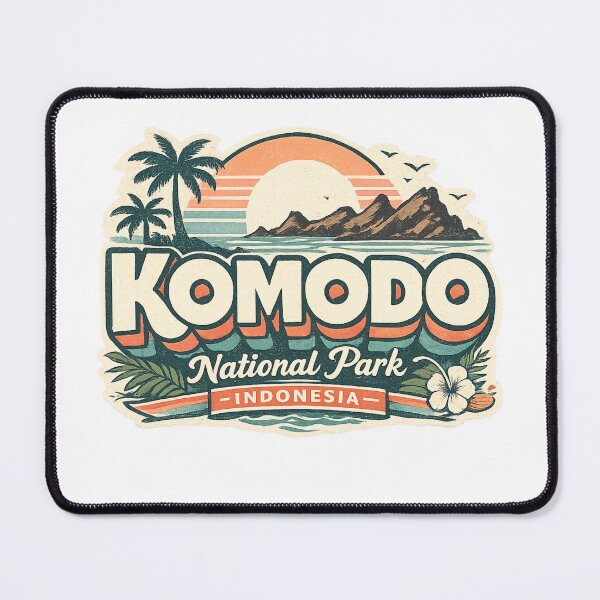 Item preview, Komodo National Park Indonesia Padar Island Flores Sea Labuan Bajo Region designed and sold by Places On Earth.