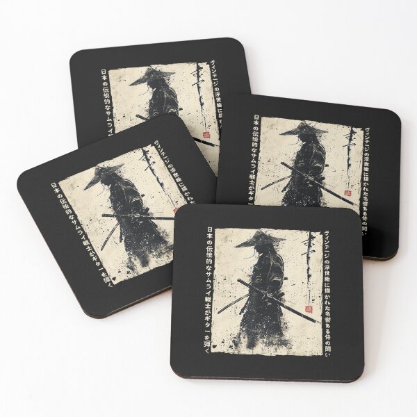 Item preview, Samurai Warrior Ink Japanese Ukiyo Style  designed and sold by titanlevi.