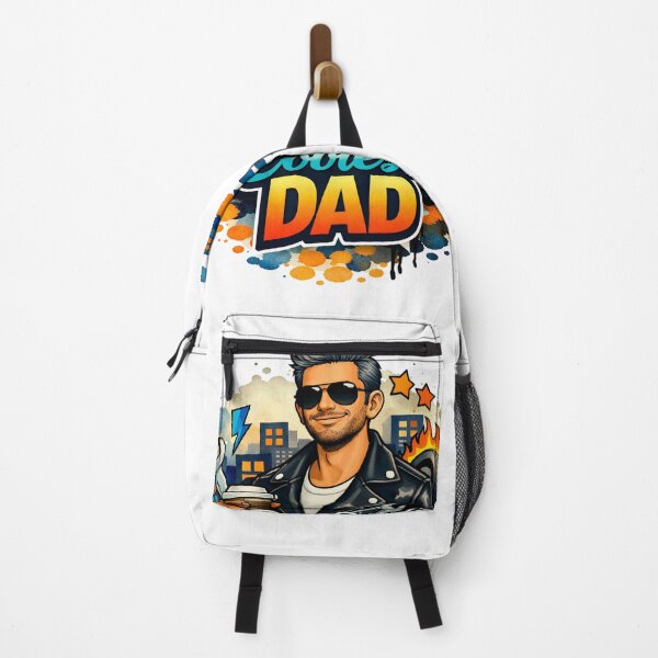 Item preview, Urban Coolest Dad gray hair Mechanic Gamer Coffee Street Art Father's Day designed and sold by VISO-art.