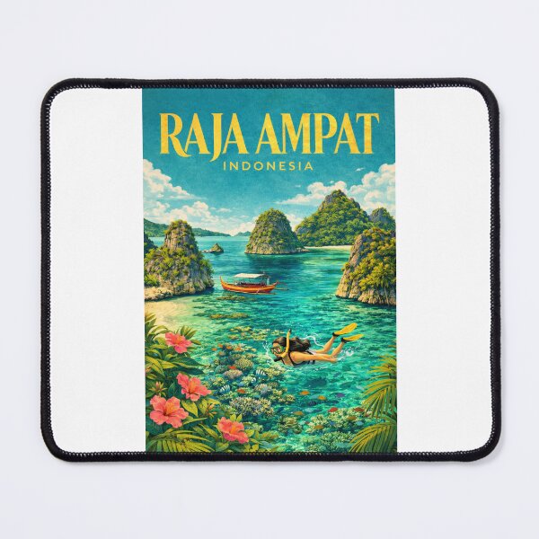 Item preview, Raja Ampat West Papua Indonesia Wayag Islands Dampier Strait Coral Reef designed and sold by Places On Earth.