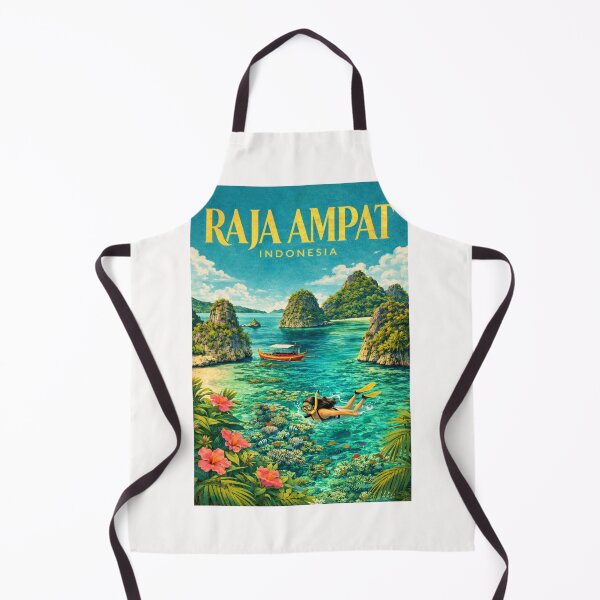 Item preview, Raja Ampat West Papua Indonesia Wayag Islands Dampier Strait Coral Reef designed and sold by Places On Earth.