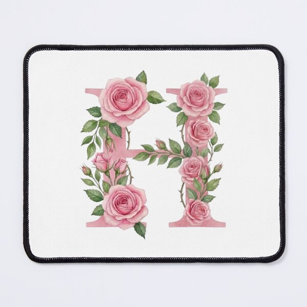 Item preview, Floral Letter H designed and sold by Avenelle.
