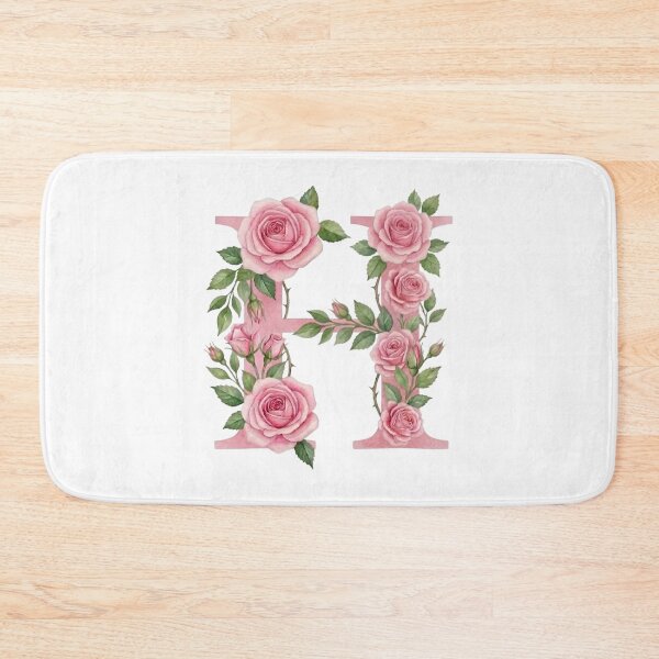 Item preview, Floral Letter H designed and sold by Avenelle.