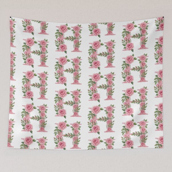 Item preview, Floral Letter H designed and sold by Avenelle.