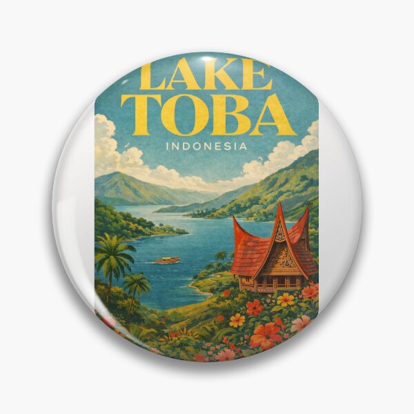 Item preview, Lake Toba North Sumatra Indonesia Samosir Island Batak Highlands Scenic View designed and sold by Places On Earth.