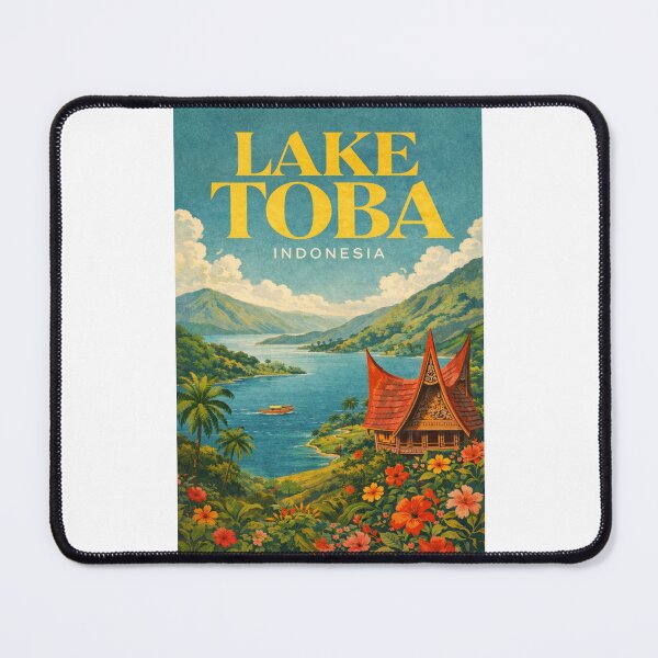 Item preview, Lake Toba North Sumatra Indonesia Samosir Island Batak Highlands Scenic View designed and sold by Places On Earth.