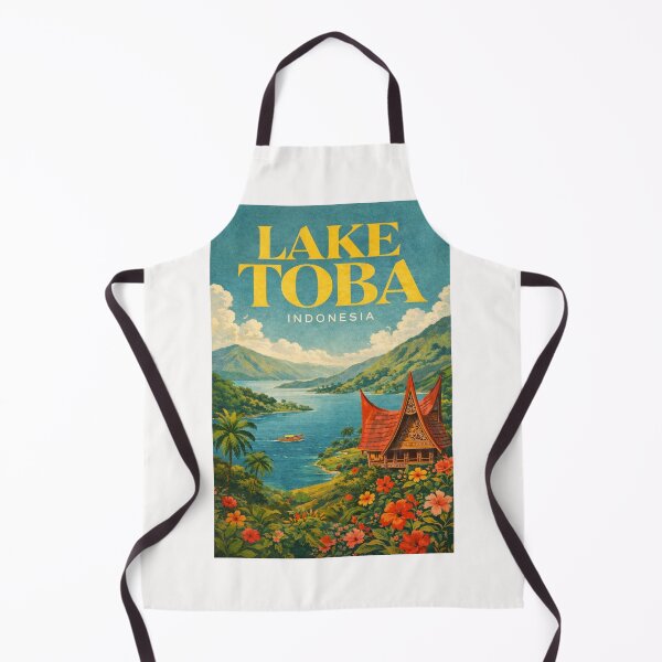 Item preview, Lake Toba North Sumatra Indonesia Samosir Island Batak Highlands Scenic View designed and sold by Places On Earth.
