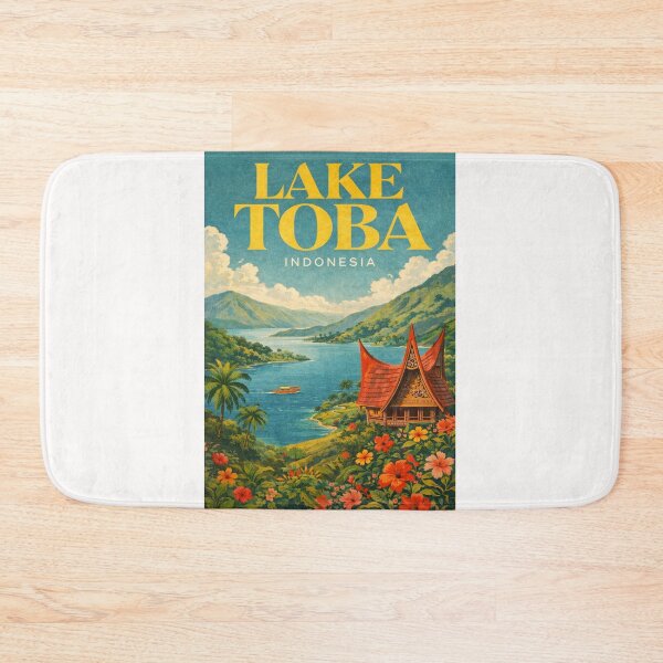 Item preview, Lake Toba North Sumatra Indonesia Samosir Island Batak Highlands Scenic View designed and sold by Places On Earth.