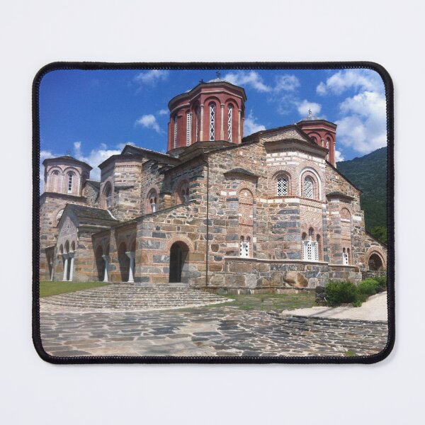 Item preview, Byzantine Monastery Under Blue Summer Sky designed and sold by T-C-P.