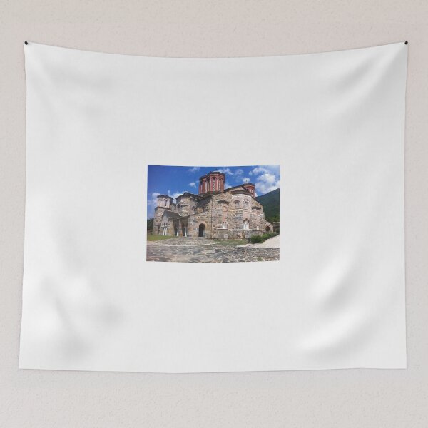 Item preview, Byzantine Monastery Under Blue Summer Sky designed and sold by T-C-P.