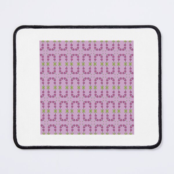 Item preview, Purple Background Tulip Repeating Floral Pattern designed and sold by omencrawls.
