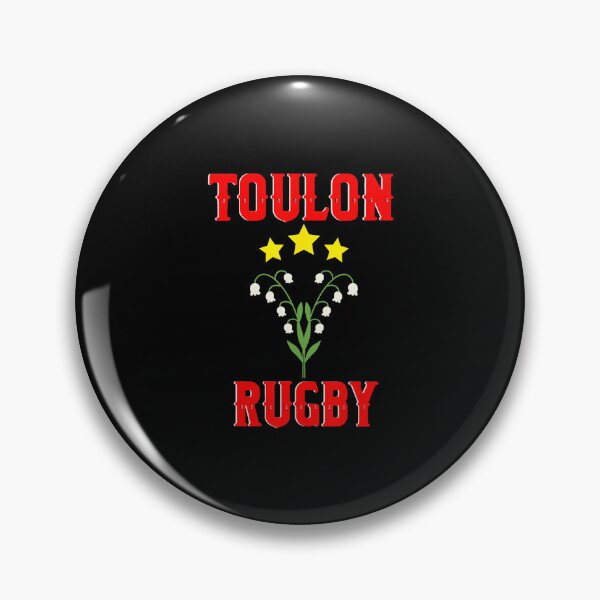 Item preview, Toulon Rugby Lily of the Valley Supporter designed and sold by GabrieSketcham.