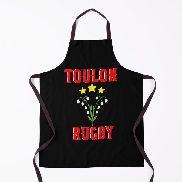 Item preview, Toulon Rugby Lily of the Valley Supporter designed and sold by GabrieSketcham.
