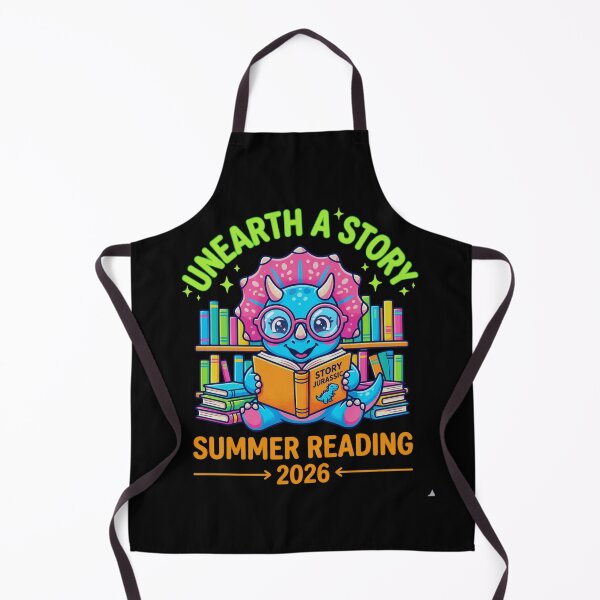 Item preview, Unearth A Story Summer Reading 2026 Dinosaur Kids Student Librarian Teacher designed and sold by FormalDehyena.