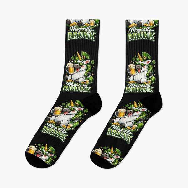 Item preview, Magically Drunk Unicorn Funny St Patrick Day designed and sold by LOL-N-LIFESTYLE.