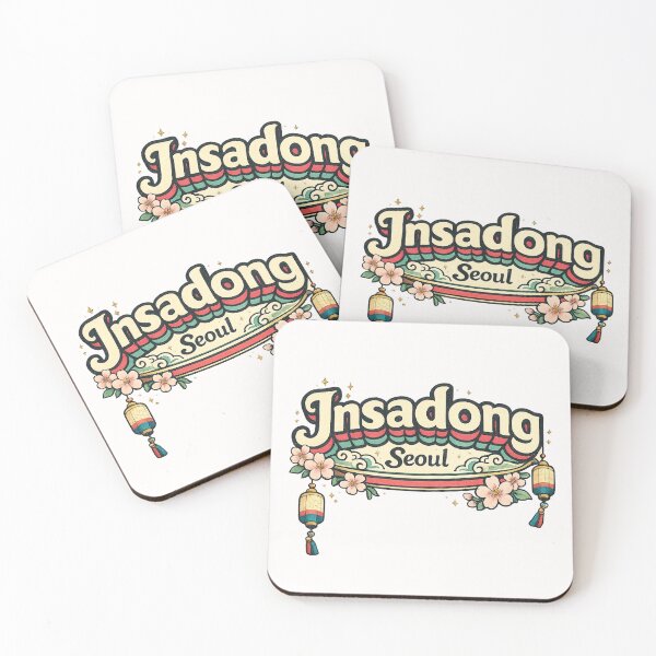 Item preview, Insadong Seoul South Korea Traditional Street Jogyesa Bukchon Cultural District designed and sold by Places On Earth.