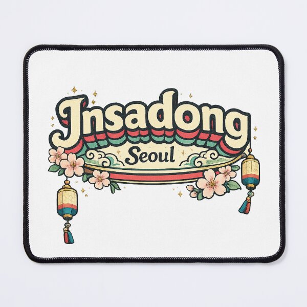 Item preview, Insadong Seoul South Korea Traditional Street Jogyesa Bukchon Cultural District designed and sold by Places On Earth.