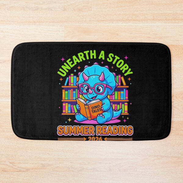 Item preview, Unearth A Story Summer Reading 2026 Dino Tales Dinosaur Reader Book Lover Kids designed and sold by FormalDehyena.