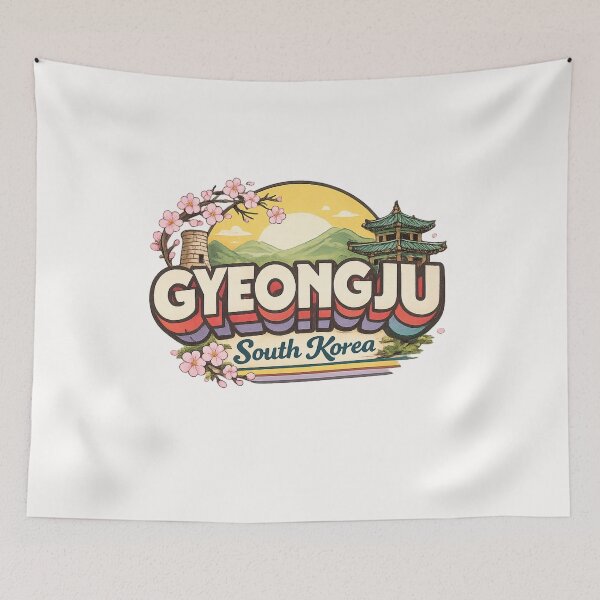 Item preview, Gyeongju South Korea Bulguksa Temple Cheomseongdae Historic City Heritage designed and sold by Places On Earth.