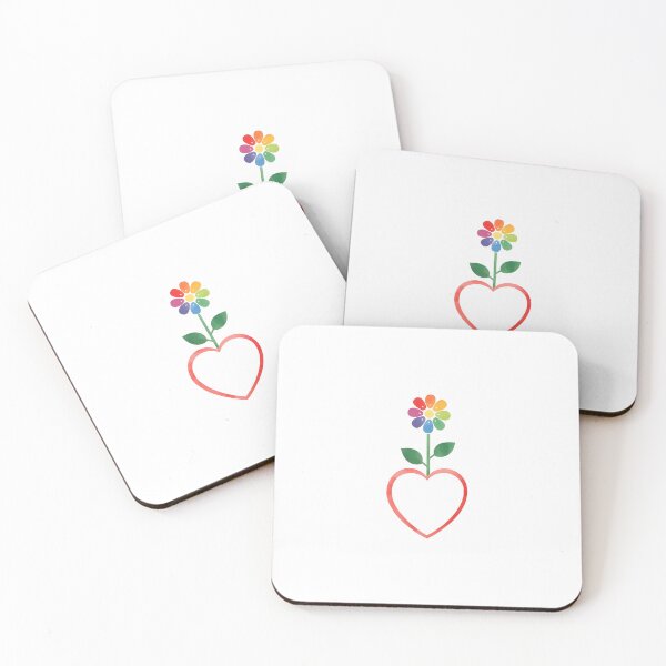 Item preview, Heart and flower designed and sold by uunaa.