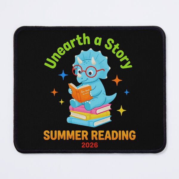 Item preview, Unearth A Story Summer Reading 2026 Dinosaur Kids Book Lover Student designed and sold by FormalDehyena.
