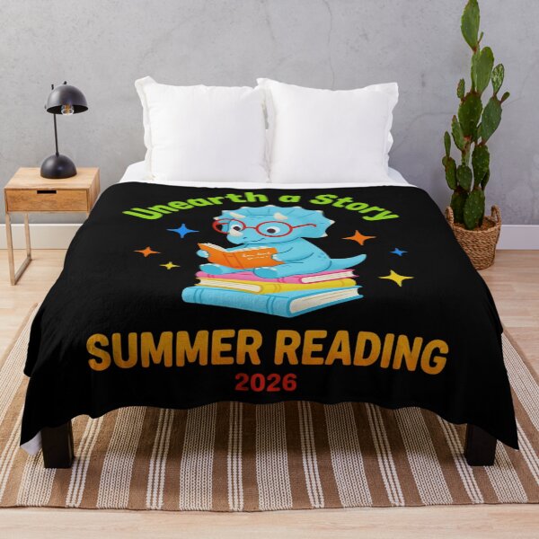 Item preview, Unearth A Story Summer Reading 2026 Dinosaur Kids Book Lover Student designed and sold by FormalDehyena.
