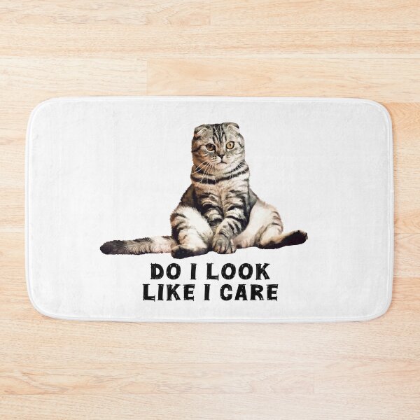 Item preview, Do I look like I care Funny cat. Proceeds go to animal charities rescues designed and sold by AnimalFriends1.