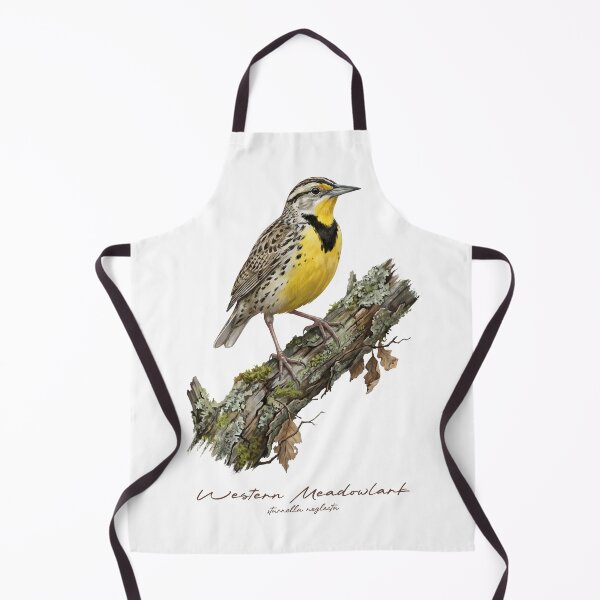 Item preview, Western Meadowlark on Mossy Branch designed and sold by Takeda-art.