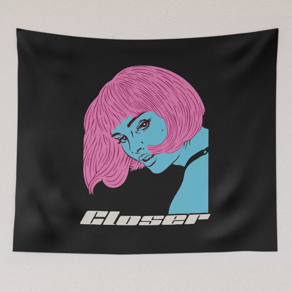 Item preview, Closer Movie Pink Wig Natalie Portman Blue Inspiration designed and sold by LapinMagnetik.