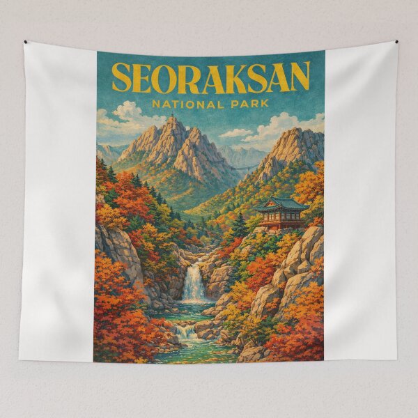 Item preview, Seoraksan National Park Gangwon South Korea Daecheongbong Ulsanbawi Mountain designed and sold by Places On Earth.