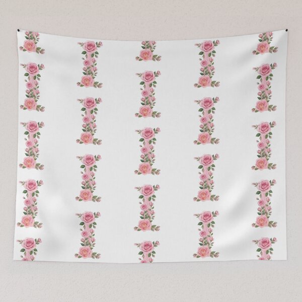 Item preview, Floral Letter I designed and sold by Avenelle.