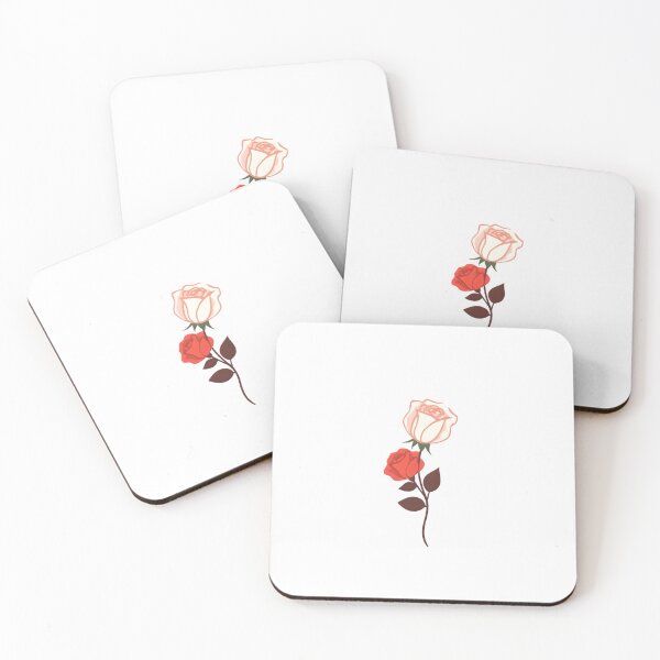Item preview, White and red rose  designed and sold by uunaa.