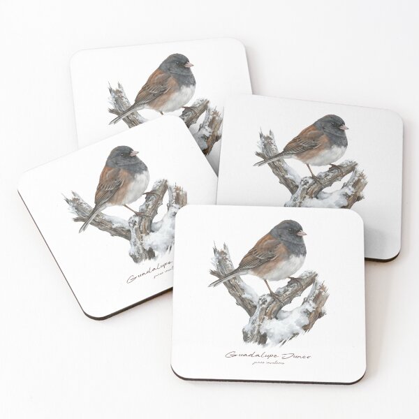Item preview, Guadalupe Junco on Snowy Tree designed and sold by Takeda-art.
