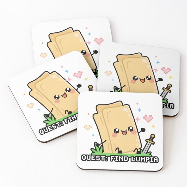 Item preview, Quest Find Lumpia Cute Filipino Gamer designed and sold by IslandTyped.