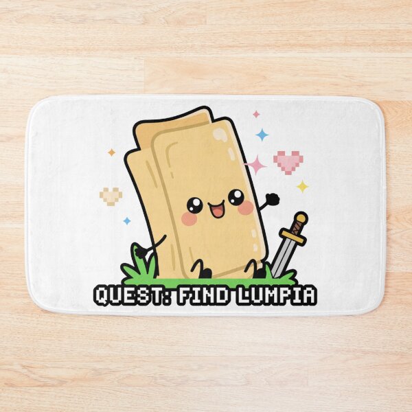 Item preview, Quest Find Lumpia Cute Filipino Gamer designed and sold by IslandTyped.