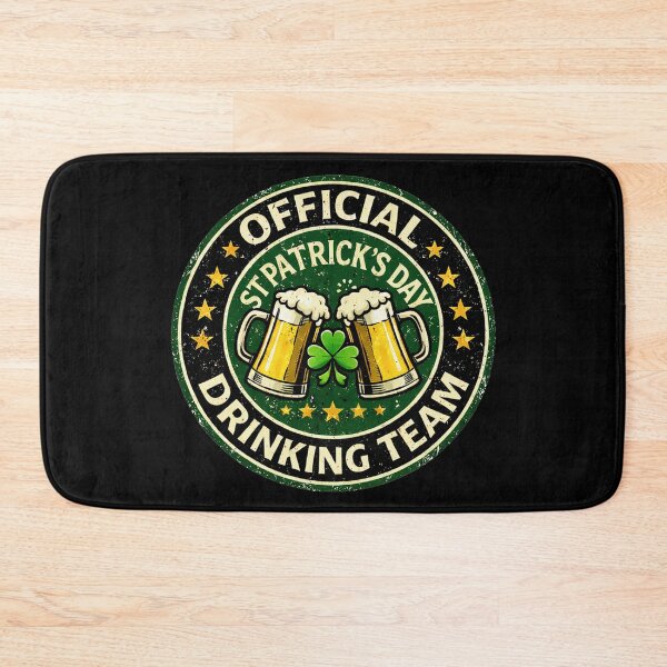 Item preview, Official St Patrick Drinking Team Badge  designed and sold by LOL-N-LIFESTYLE.