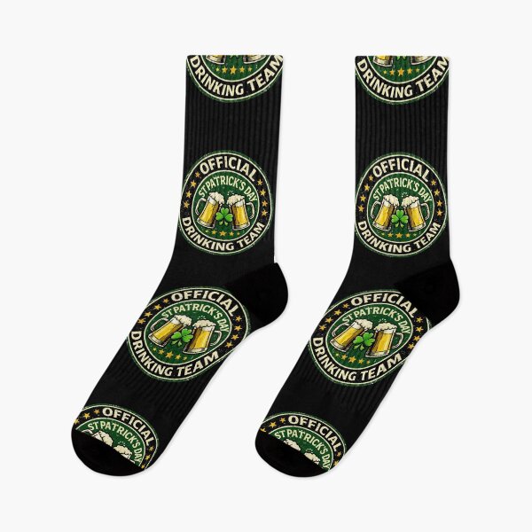 Item preview, Official St Patrick Drinking Team Badge  designed and sold by LOL-N-LIFESTYLE.