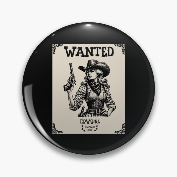 Artikelvorschau, Vintage Wanted Poster Cowgirl Outlaw Western Reward entworfen und verkauft von EhrenGeneration.