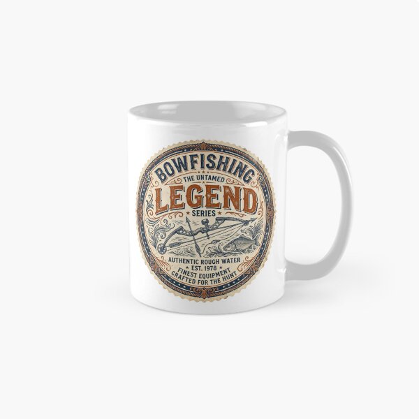 Item preview, Bowfishing Legend | Vintage Bowfishing | Gift For Him designed and sold by Dusklin.