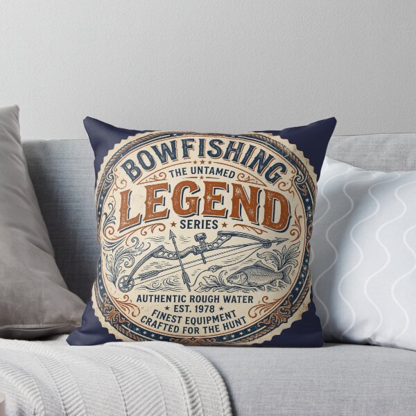Item preview, Bowfishing Legend | Vintage Bowfishing | Gift For Him designed and sold by Dusklin.