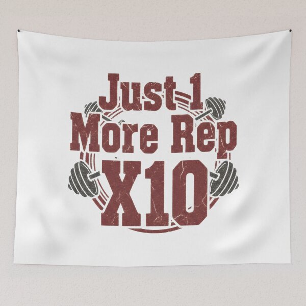 Item preview, Just ONE more REP X10 Meme designed and sold by 8FistsofTees.