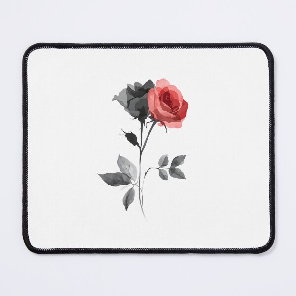 Item preview, Black and red rose designed and sold by uunaa.