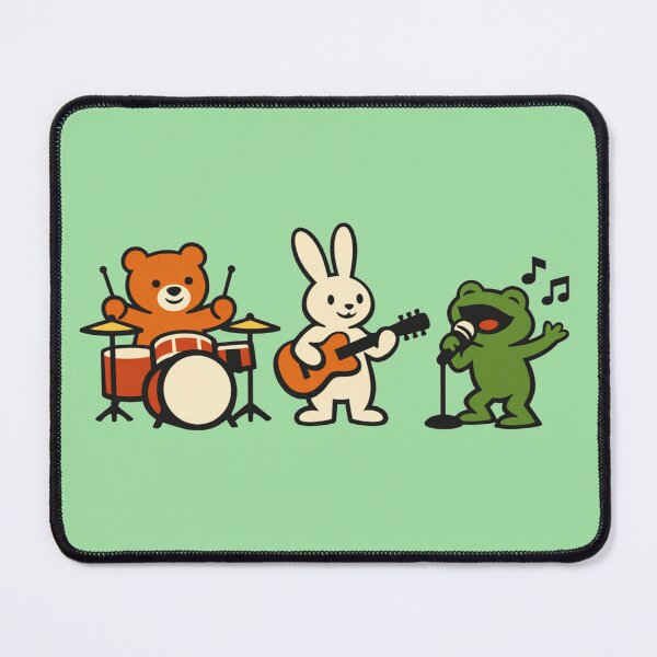 Item preview, Animal Band – Cheerful Musical Friends Design designed and sold by Dogandesighn.