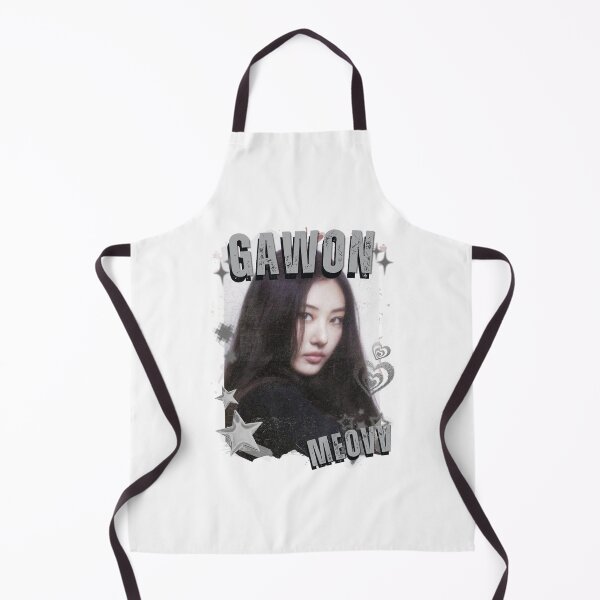 Item preview, MEOV Gawon Kpop Girl group K-music south korean girl group Black and White Collage Digital Art Portrait designed and sold by AJUNICE STUDIO.