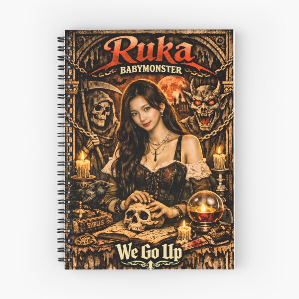 Item preview, Ruka BABYMONSTER Dark Gothic Horror Kpop Fan Art designed and sold by Valereekmerch.