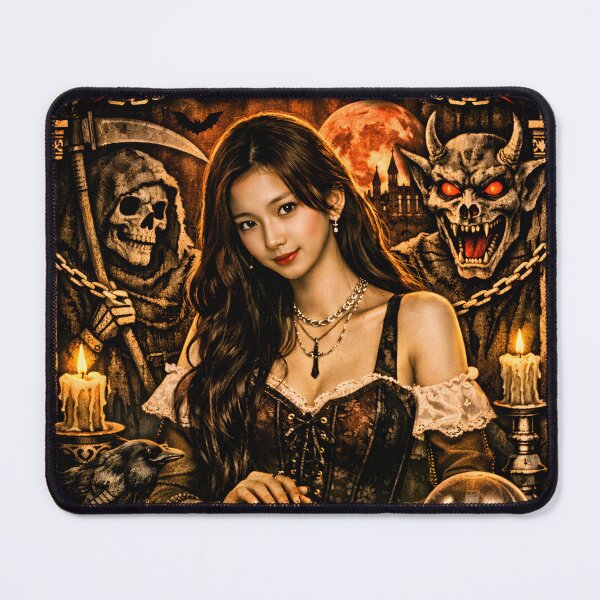 Item preview, Ruka BABYMONSTER Dark Gothic Horror Kpop Fan Art designed and sold by Valereekmerch.